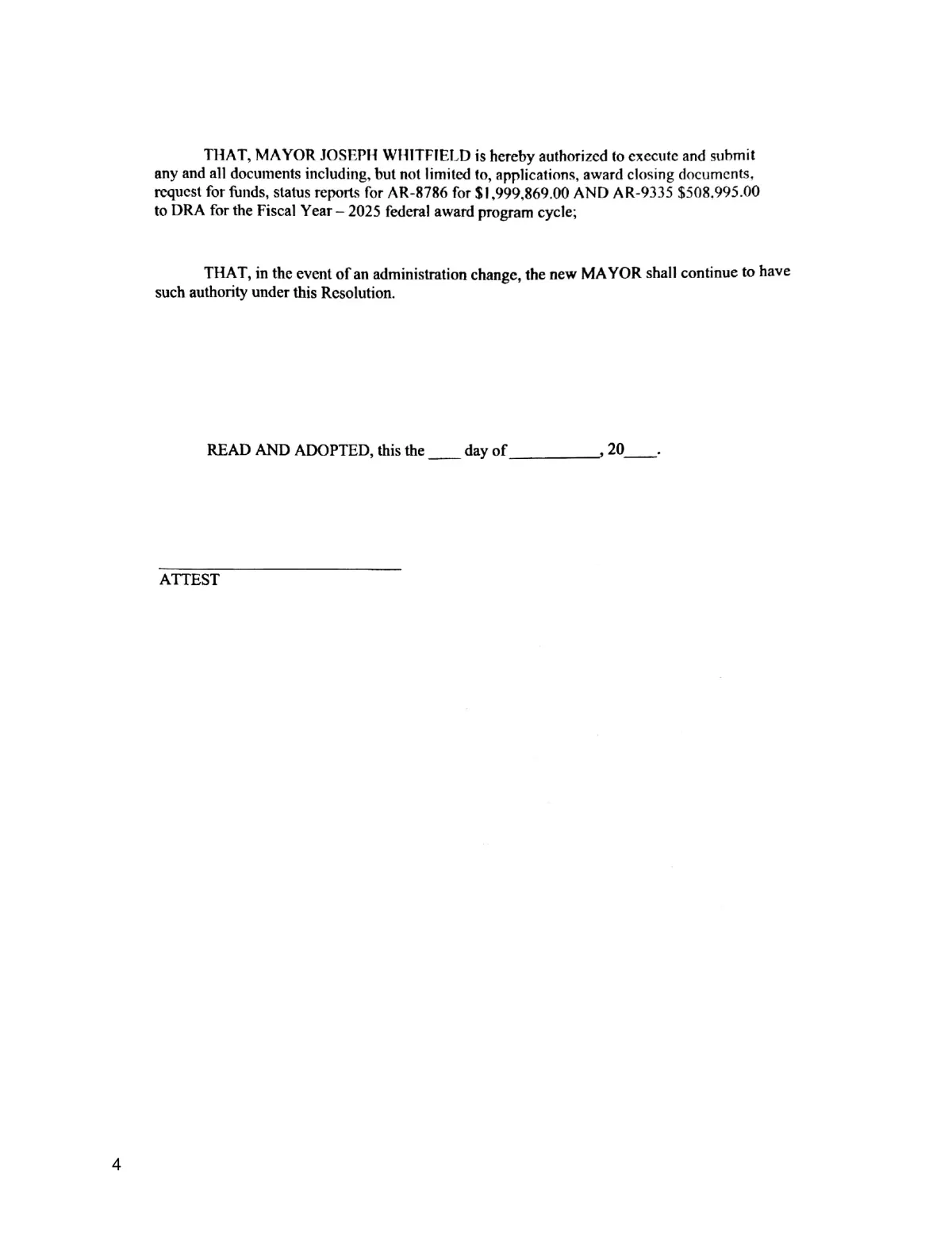 Meeting Packet — page 4