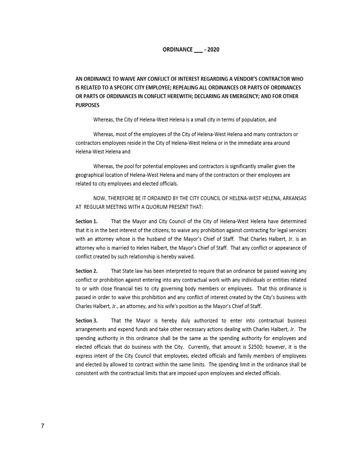 2020 Conflict Ordinance — page 6