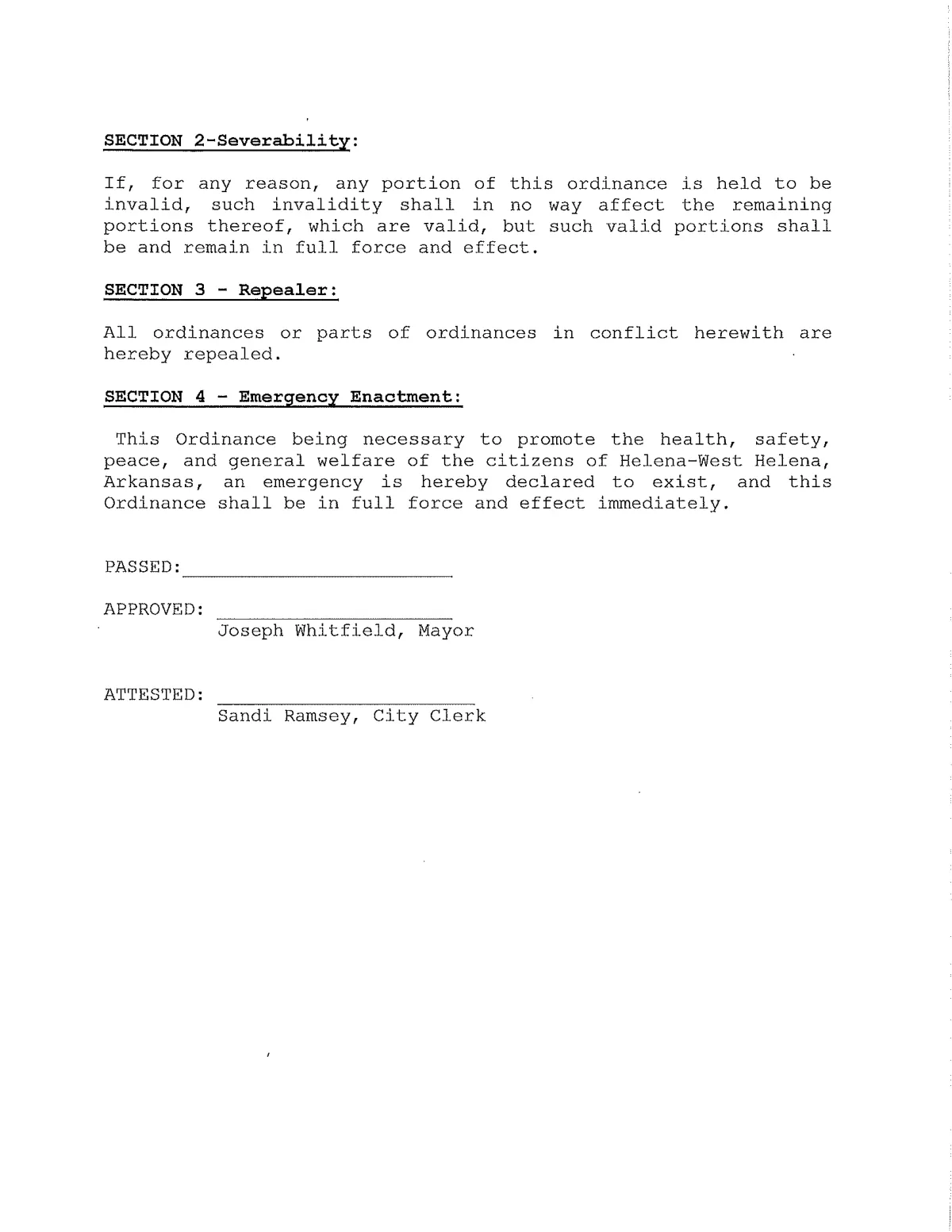 Bid-Waiver Ordinance (Global) — page 3