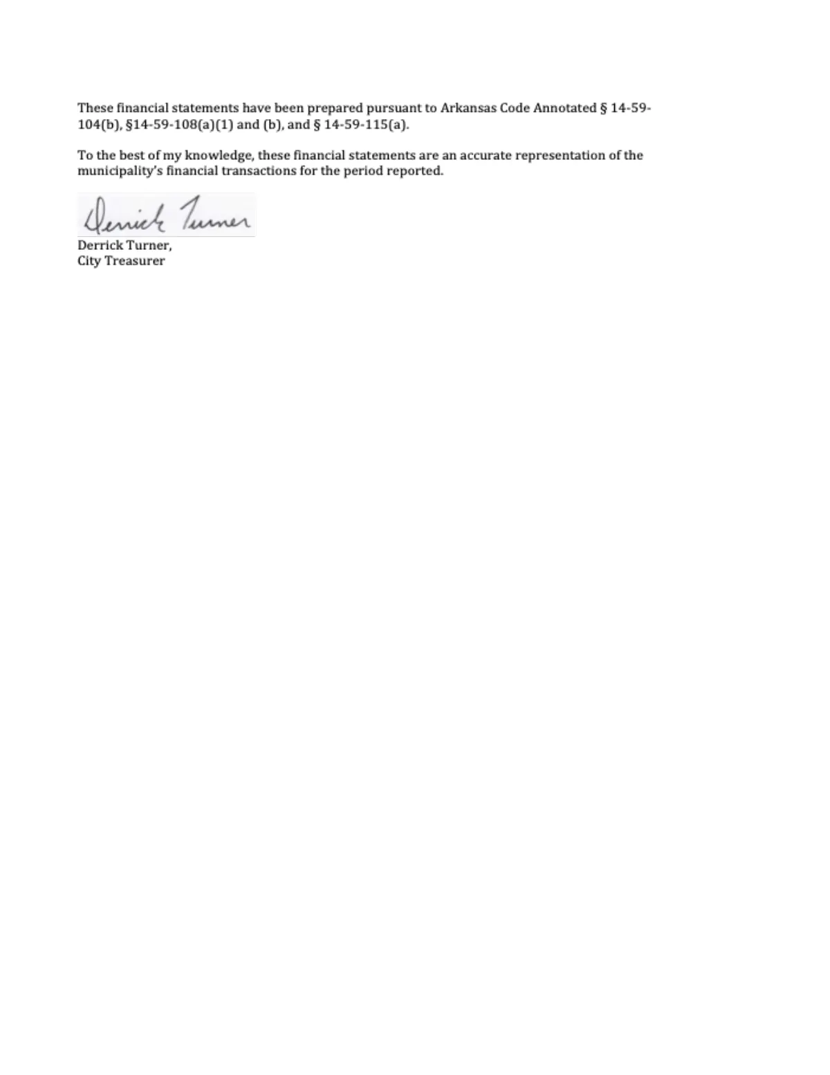 July 2026 Treasurer's Report — page 3