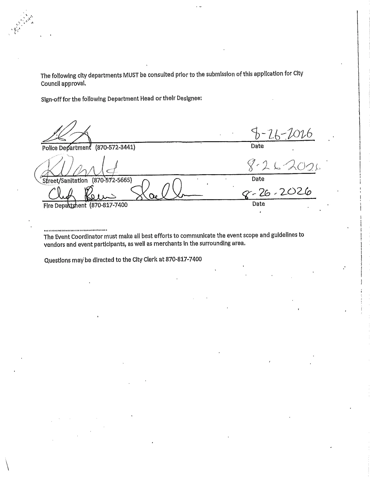 Event Permits (3 applications) — page 3