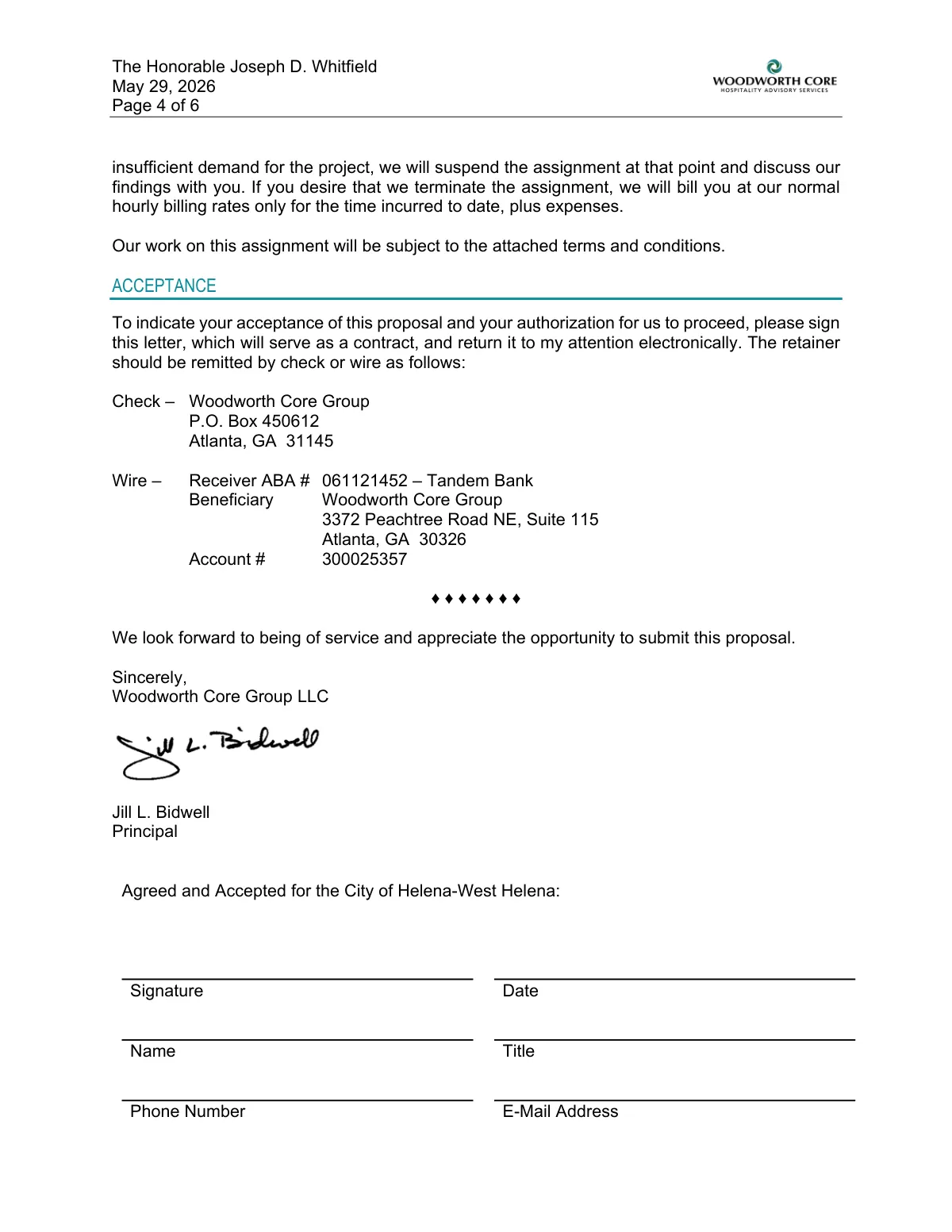 Hotel Market Study Proposal ($12,500) — page 4