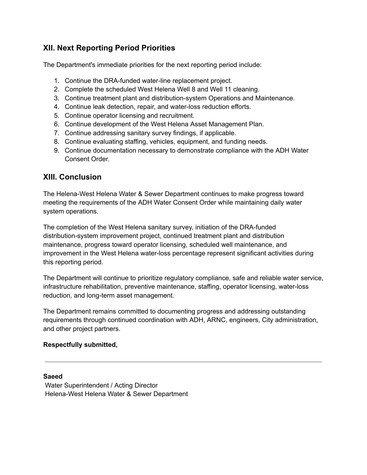 ADH Quarterly Update (Draft) — page 5