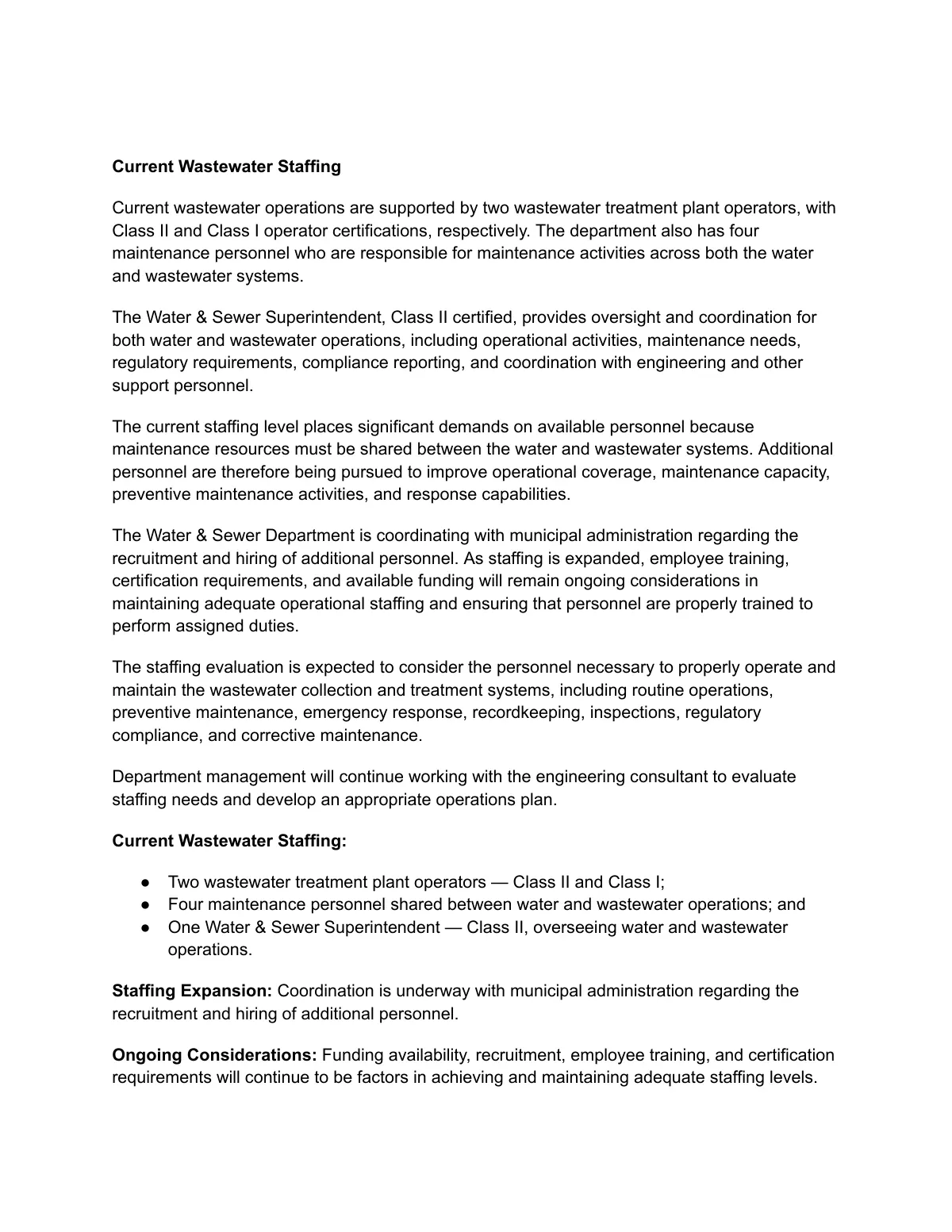 DEQ Quarterly Report (Draft) — page 8