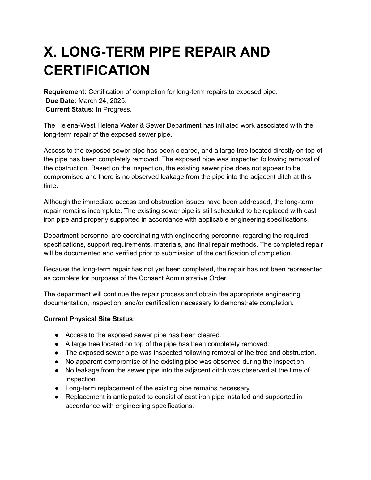 DEQ Quarterly Report (Draft) — page 10