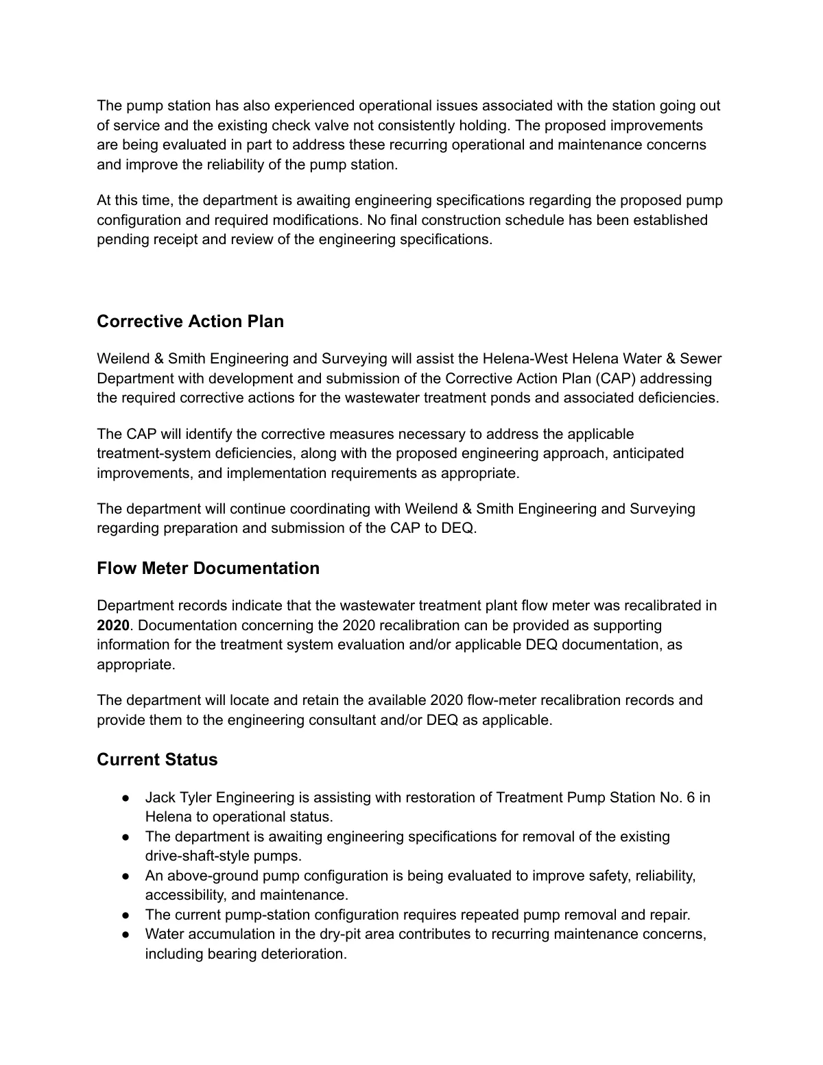 DEQ Quarterly Report (Draft) — page 12