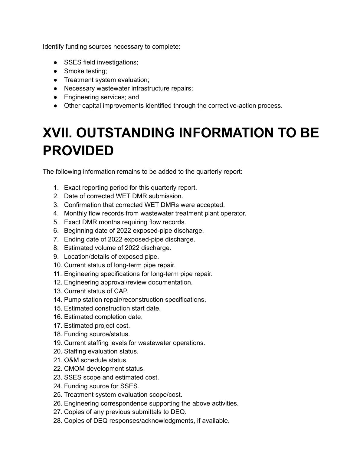 DEQ Quarterly Report (Draft) — page 17