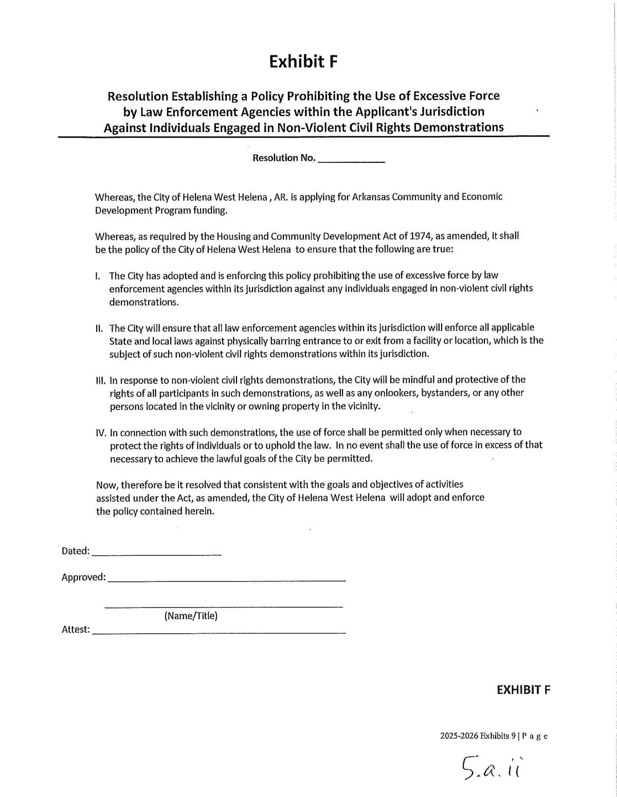 Block Grant Resolutions — page 2