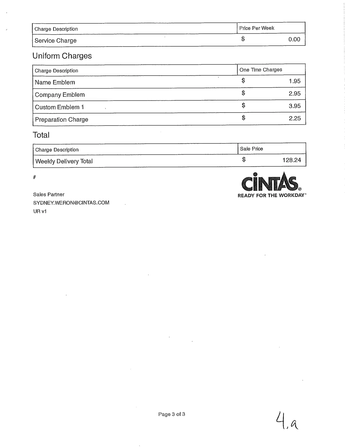 Cintas Uniform Proposals — page 2