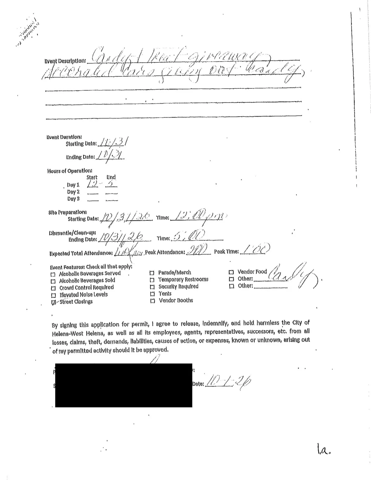 Event Permit Applications (3) — page 2