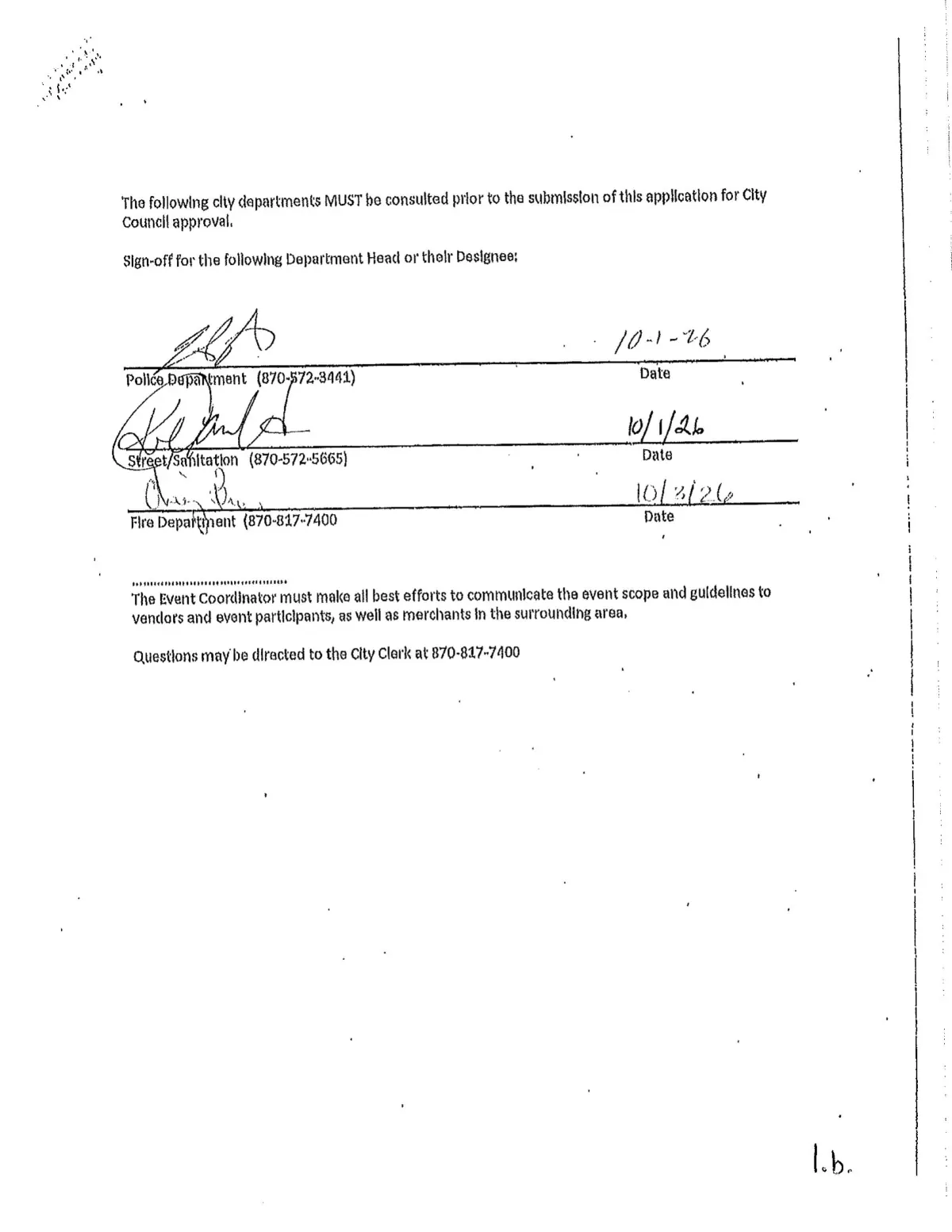 Event Permit Applications (3) — page 6