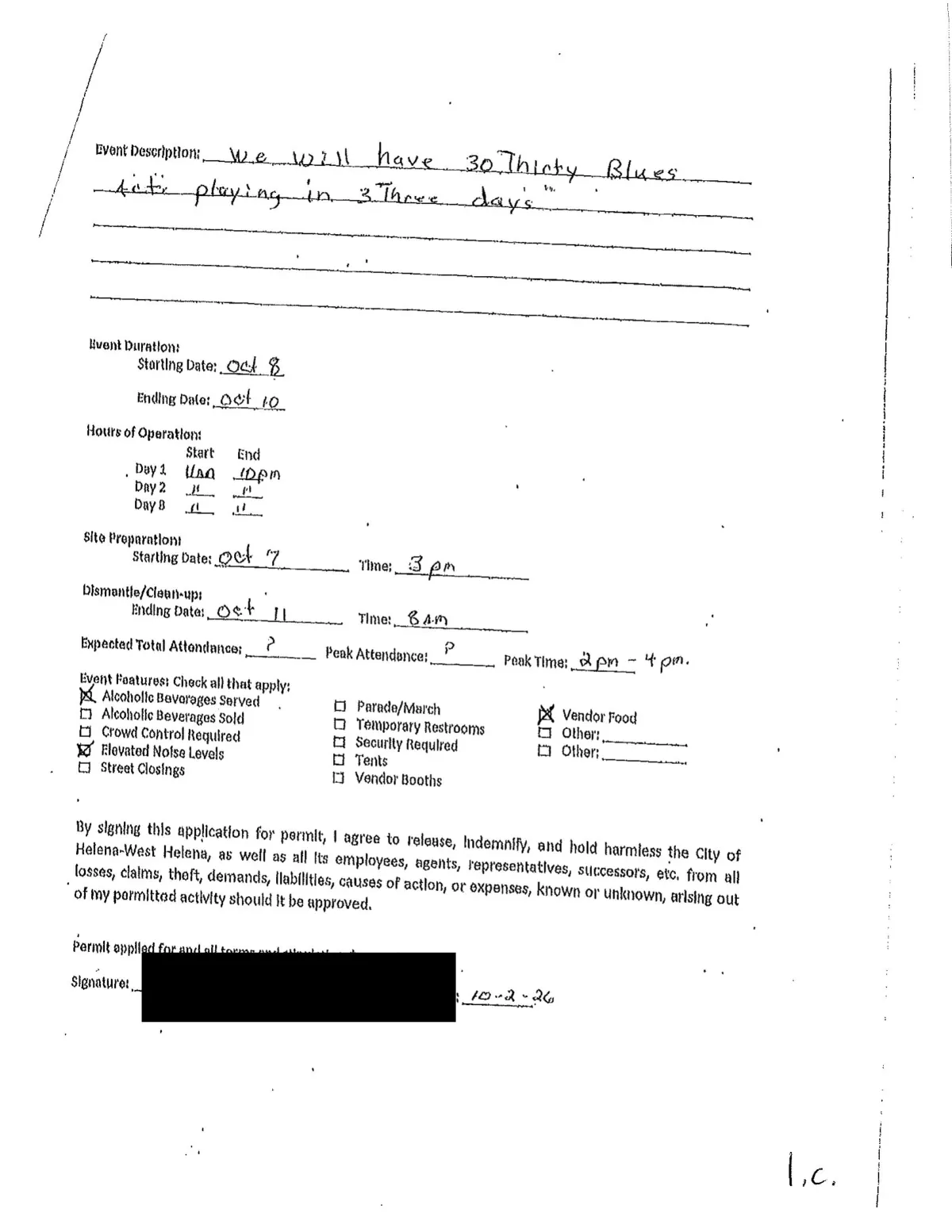 Event Permit Applications (3) — page 8